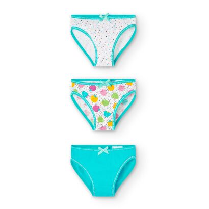 BOBOLI 3-pack majtek dla dziewczynki "truskawki" 926041-9118