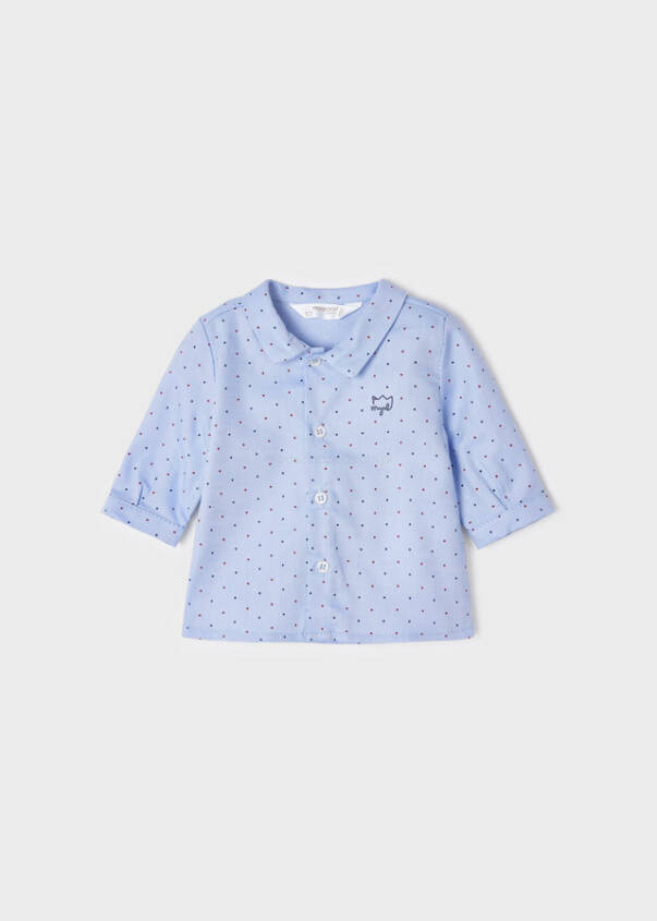 MAYORAL  2152-066  Niebieska koszula dla chłopca Newborn