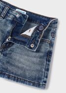 MAYORAL 236-066 Szorty jeans basic dla dziewczynki 
