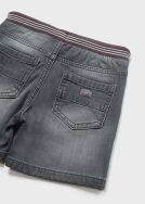 MAYORAL 1289-096 Chłopięce spodenki denim ściągacz 
