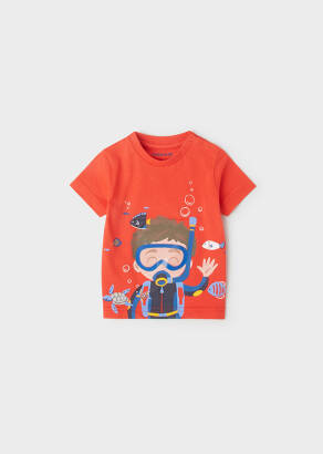 MAYORAL Koszulka dla chłopca krótki rękaw "scuba" 1010-085