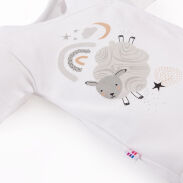 EEVI Komplet Mellow unisex 4-części biały