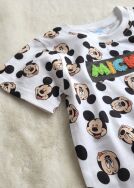 T-shirt biały dla chłopca 