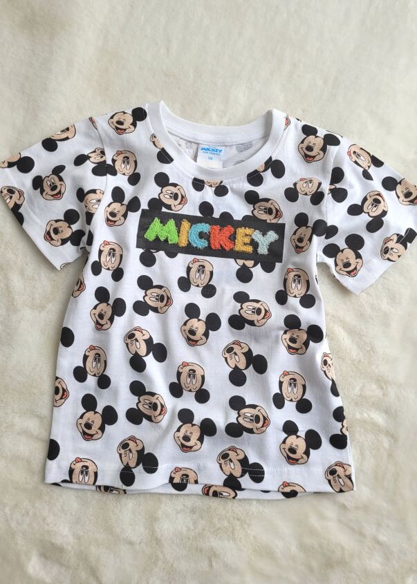 T-shirt biały dla chłopca 
