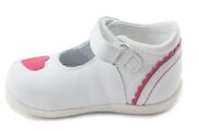 KORNECKI Białe buciki dla dziewczynki 03865-białe