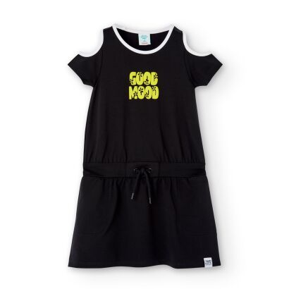 BOBOLI Dzianinowa sukienka dla dziewczynki "good mood" 466118-890