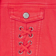 MAYORAL 3407-017 Kurtka jeans dla dziewczynki czerwona