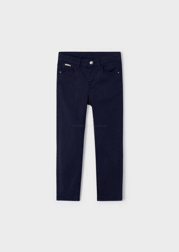 MAYORAL 509-022 Chłopięce spodnie slim fit basic 