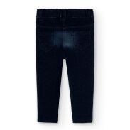 BOBOLI Spodnie dla dziewczynki imitacja jeansu 290001-DARKBLUE