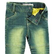 BOBOLI 332075_4362 Spodnie jeansowe zielone
