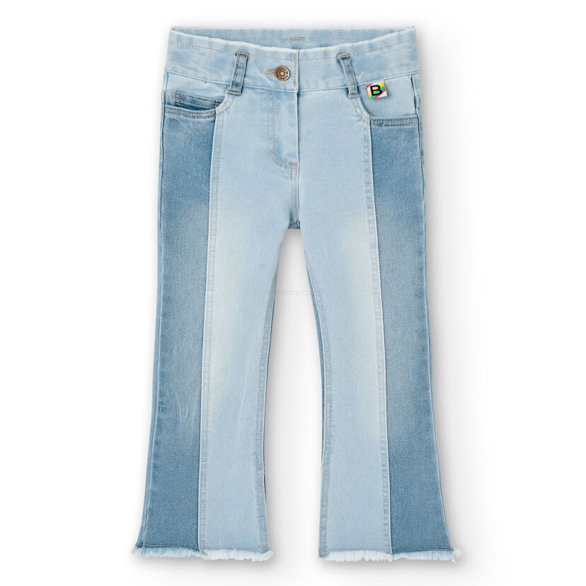 BOBOLI 456027-BLEACH Dżinsowe spodnie dla dziewczynki