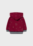 MAYORAL Bluza z kapturem dla chłopca haft 2411-059