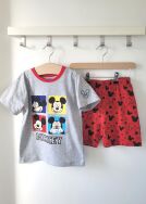 Piżamka dla chłopca Myszka Mickey czerwona
