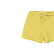 BOBOLI 444125-4578 Krótkie żółte szorty dla dziewczynki 