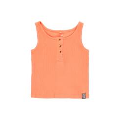 BOBOLI Bluzeczka pomarańczowa prążkowana dla dziewczynki 464048-5113