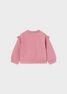 MAYORAL 1409-069 Pąsowa bluza zapinana dla dziewczynki 