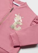 MAYORAL 1409-069 Pąsowa bluza zapinana dla dziewczynki 