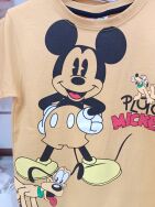 PLUTO I MICKEY Koszulka z krótkim rękawem z motywem bajkowym dla chłopca