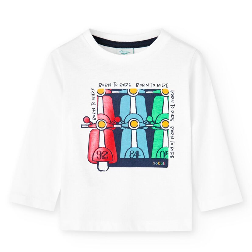 BOBOLI 306021-1100 Koszulka z długim rękawem 