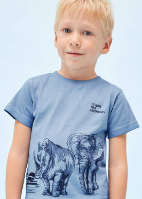 MAYORAL Koszulka dla chłopca cold pigment dye 3011-046