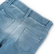 BOBOLI Spodnie dla dziewczynki imitacja jeansu 290001-BLEACH