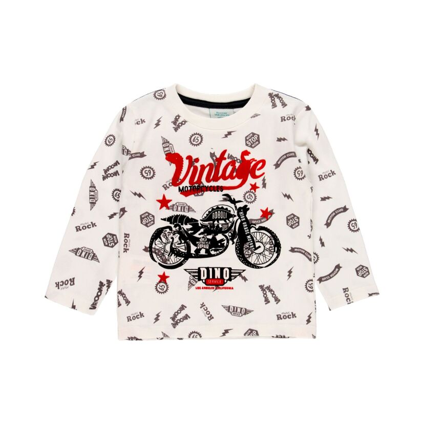 BOBOLI  315065-9972 Koszulka w nadruk dla chłopca