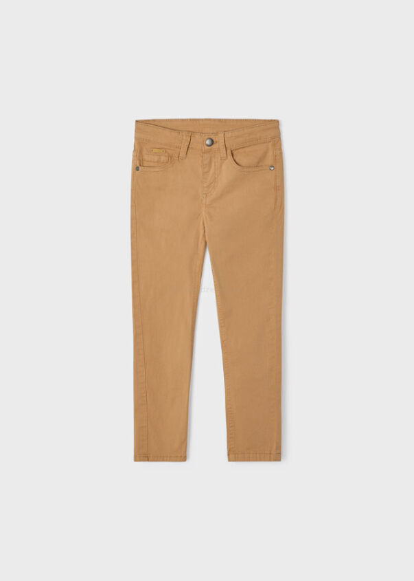MAYORAL Chłopięce spodnie slim fit basic 509-020