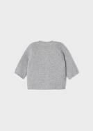 MAYORAL  Popielaty  sweter dla chłopca Newborn 2391-045
