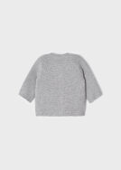 MAYORAL  Popielaty  sweter dla chłopca Newborn 2391-045
