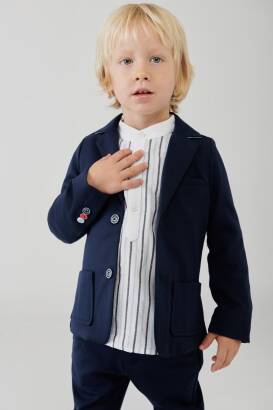 BOBOLI Elegancka marynarka dla chłopca 714147-2440