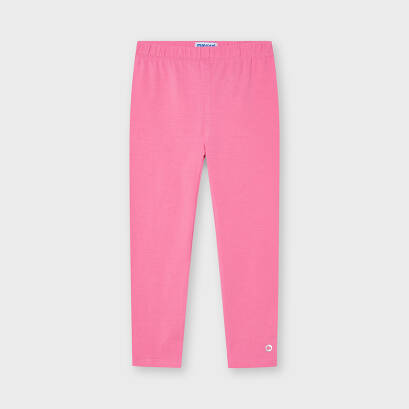 MAYORAL Leginsy długie dla dziewczynki w kolorze różowym748-037