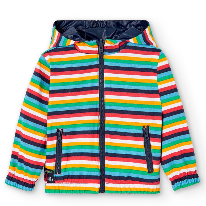 BOBOLI 306177-3744 Dwustronna kurtka dla chłopca 