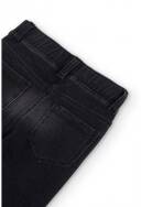 BOBOLI 290001-czarne Czarne spodnie dla dziewczynki 