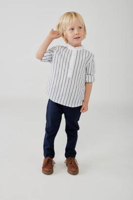 BOBOLI Eleganckie spodnie dla chłopca 714136-2440
