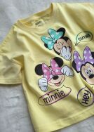 Piżamka żółta dla dziewczynki Minnie Mouse