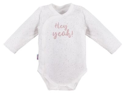 EEVI Body z długim rękawem dla dziewczynki "hey yeah" 