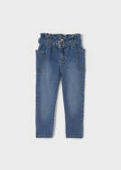 MAYORAL 4506-071 Spodnie jeansowe dla dziewczynki 
