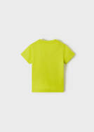 MAYORAL 1005-041 CHłopięca koszulka w limonkowym kolorze