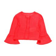 BOBOLI 724283-3744 Czerwone bolerko dla dziewczynki 