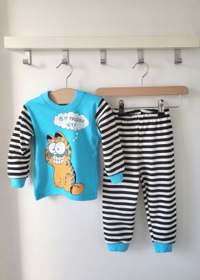 Garfield piżamka dla chłopca
