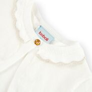 BOBOLI  706003-1111 Bolerko ecru dla dziewczynki