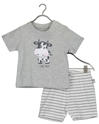 BLUE SEVEN Dziecięcy  komplet " I LOVE MILK" 422115-930