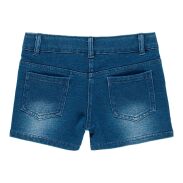 BOBOLI 499079 Szorty imitacja jeansu dla dziewczynki niebieskie