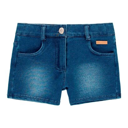 BOBOLI Szorty imitacja jeansu dla dziewczynki 499079-blue