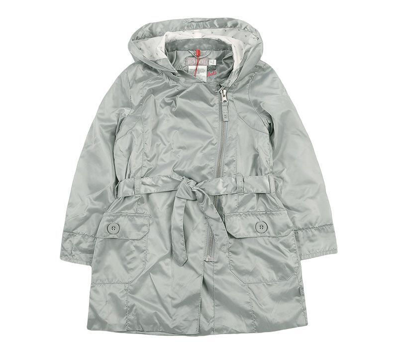 BOBOLI 728412  Płaszczyk trencz szary 