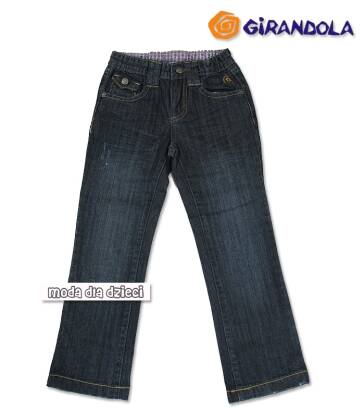 Klasyczne spodnie jeansowe dla dziewczynki