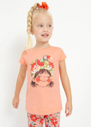 MAYORAL Dziewczęca bluzka "tropikalna panienka" 3070-044