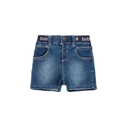 BOBOLI Krótkie spodenki z gumowym paskiem 304085-blue