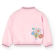 BOBOLI 216122-3810 Różowa bluza dla dziewczynki 