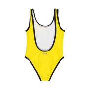 BOBOLI 829199-1136  Jednoczęściowy strój kąpielowy dla dziewczynki Ananas żółty